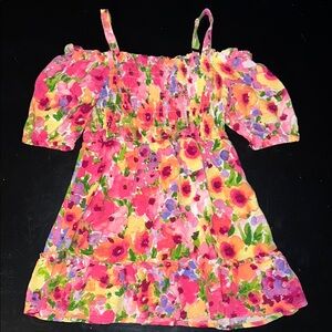 Floral Off-Shoulder Dress